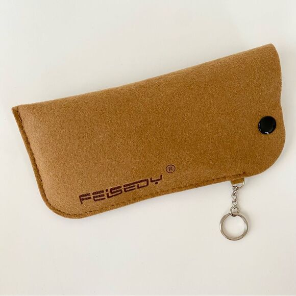 Heart Shaped Rimless Sunglasses - Blue - Picture 5 of 6